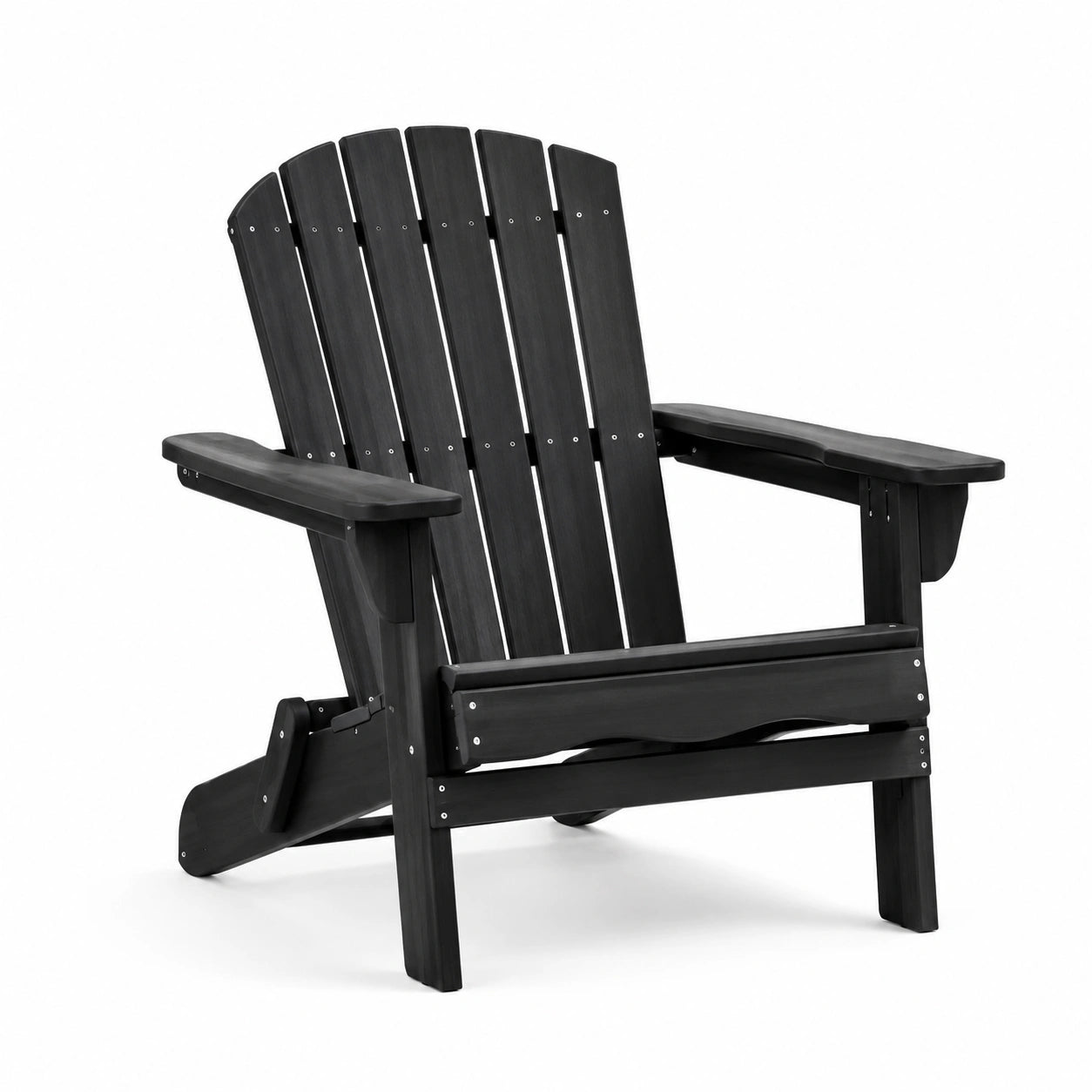 Sedia Adirondack in legno di acacia nera